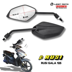 RUSI GALA 125 LEGITMOTO SIDE MIRROR CLEAR LENS ADJUSTABLE LONG STEM (WALANG GRADO)3246