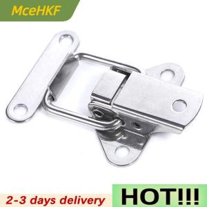 MceHKF Stainless Steel 304 toolbox Locking hasps Metal Toggle Catch Clasp Loaded hinges