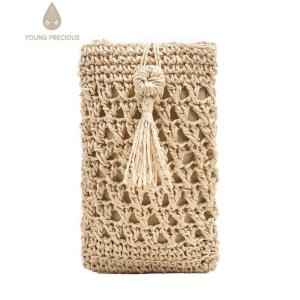 Vacation Travel Straw Woven Purse Women Mini Shoulder Crossbody Phone Bag