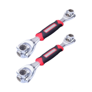 MultiSize 52 in 1 Socket Wrench Tool Flexible Head Design AntiCorrosion Steel Ergonomic Grip Portable For Mechanics