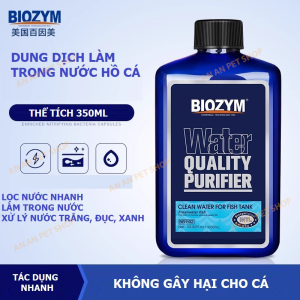 Dung dịch Biozym Water Quality Purifier | Dung dịch làm trong nước hồ cá cao cấp