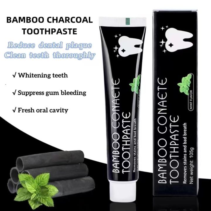 Bamboo Charcoal Toothpaste Whitening Teeth Whitening For Yellowish