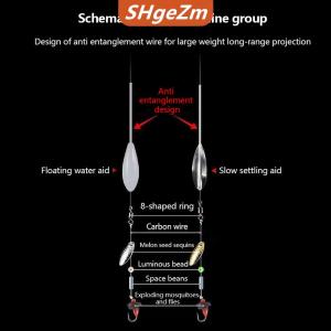 [COD] SHgeZm 1 chiếc phao câu cá 15G 20g 25g phao câu cá hướng lên hoặc phao câu cá chìm cho cá chép dụng cụ câu cá biển cá hồi cá vược