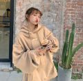 ELLON ARC SWEATER HOODIE OVERSIZE | SWEATER WANITA BIG SIZE. 