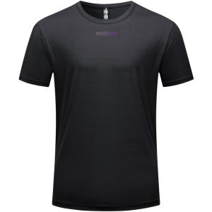 WOSAWE Men Women Cycling Jersey Breathable Quick Dry Pocket Running Sports Short Sleeve T-shirts