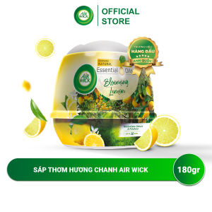 Sáp thơm phòng hương chanh AIRWICK hương thơm tươi mát thanh khiết khử mùi hiệu quả 180g