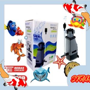 FILTER SKIMMER RECENT JY 02 POMPA PEMBERSIH PERMUKAAN AQUARIUM