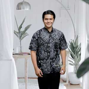 Baju Koko Couple Ayah dan Anak Terbaru 2024 Lengan Pendek Kombinasi Koko Kurta Couple Modern Set Pakaian Muslim Pria