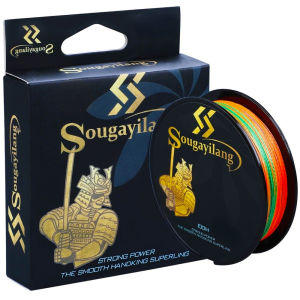 Senar Pancing Pilin Super Halus Tali Pancing Jalinan 4 UTAS Bahan PE Panjang 100M/109YDS untuk Gulungan Pancing Spinning