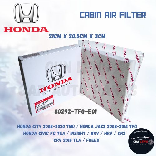 Honda City 20082024 / Honda Jazz 20082019 / Freed / Insight / CRZ