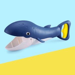 MOONGLADE Dụng cụ bắt càng tôm hùm Đồ chơi lấy cát Giáo Dục Hoạt hình Kẹp đồ chơi cá sấu cá mập Đào bãi biển Tương tác Đồ chơi bãi biển động vật Trẻ em trẻ em