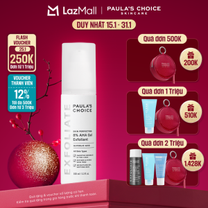 Gel loại bỏ tế bào chết làm mềm và sáng mịn da Paulas Choice Skin Perpecting 8% AHA Gel Exfoliant 1900