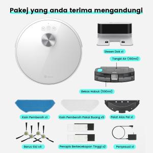 Lefant M1 AI Robot Vacuum Cleaner LDS Laser Vacuum Robot Smart Robot Vacuum Cleaner and Mopping