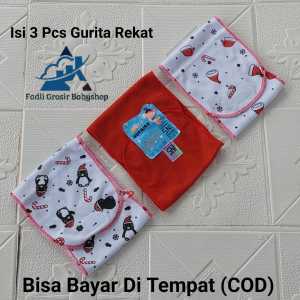 6 Pcs Baju Celana Bayi Newborn Lengan Pendek Motif Merah Terbaru