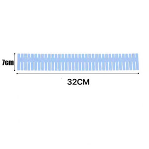 REVO Adjustable DIY Drawer Dividers 4pcs Household Storage Partition Boards