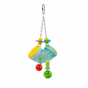 GORGE Tương tác Đồ chơi tìm thức ăn cho vẹt Giảm bớt sự nhàm chán Nhai bóng Đồ chơi đường hầm cho chim Sáng tạo Treo Đồ chơi trang trí lồng Dành cho chim Lovebird và atiel