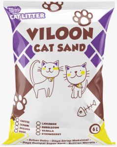 SELALUDIHATI 12 liter Pasir kucing gumpal wangi--