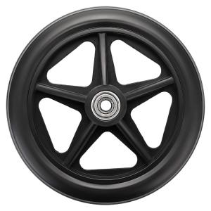 Wheelchair front wheel accessories Bearing wear resistant 6 /8inch solid wheel Universal front small wheels Tahan lama