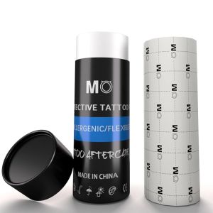 Aftercare Bandage Second Skin Tattoo Cover 18ft x 6in Derm Shield Waterproof Bandages for Faster Healing and Protection During Recovery