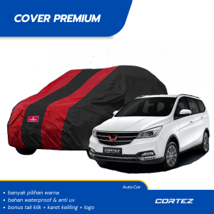 PREMIUM Body Cover Mobil CORTEZ Sarung Mobil WULING CORTEZ waterproof anti uv Mobil wuling cortez wuling almaz wuling confero s wuling confero db wuling alvez wuling alves wuling binguo ev wuling air ev innova lama innova barong innova zenix kijang long
