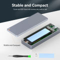 MAIWO MacBook SSD Enclosure for AHCI SSD 12+16PIN Apple Flash, Type C  20Gbps NVMe Enclosure Compatible MacBook Pro /Air Mac Pro  From 2013 To 2017 (Only for 12+16pin AHCI SSD). 