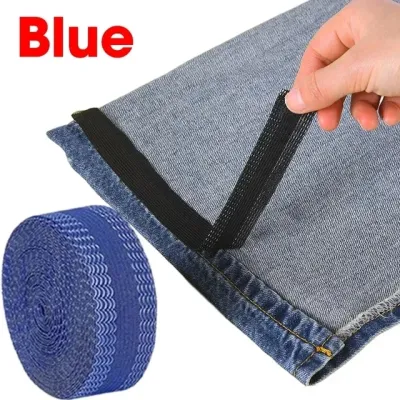 Feelife 5M Self-Adhesive Cut-free Pants Mouth Paste Self-adhesion Trouser Leg Stickers DIY Sewing Tools Pants Edge Shorten Patches Sewing Accessory