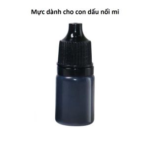 Mực Đóng Dấu Dành Cho Con Dấu Flash In Lên Ly GiấyGel Pad_Nạp Mực Cho Con Dấu Nối Mi Chai 10ml_Mực Dấu_Mực IN Con Dấu