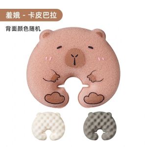 Span Cuci Capybara Dishwashing Sponge Kitchen Cleaning Scrubber Absorbent Durable Wash Bowl Pot Tool