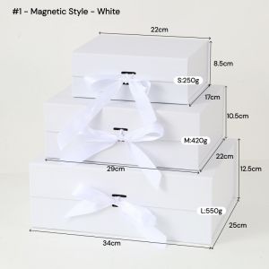 Homepeasl® Foldable Gift Box Magnetic Design Various Colors High-Quality Materials for Birthday Festival Marriage
