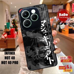 Casing Case Infinix Hot 40 Pro Terbaru ART 02 Casing Hardcase Softcase Glossy