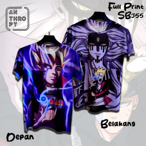 Kaos Distro Sablon Full Print SB355 Pria Oblong Baju Atasan Lengan Pendek Dewasa