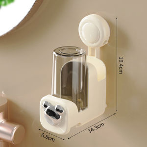 Toothbrush Holder Cup Drain Cup Storage Inverted Drainage Storage Rack Wall-mounted Rack Storage Toothbrush Toothpaste