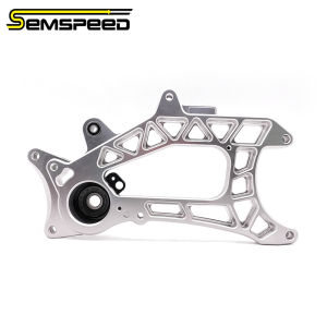 SEMSPEED Motorcycle CNC Rear Swing Arm Axle Wheel Sprocket Swingarm Mount Bracket For Yamaha NMAX V3 Techmax/Turbo NVX Aerox SP 2025-2026