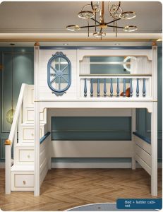 LXCF1070 Nordic Style TRENDY Luxury Modern BUNK BED With Multiple OPTIONS Could Mix & Match !! NEW ARRIVAL ON SALE !! This model have few options could check the picture gallery for the options!!