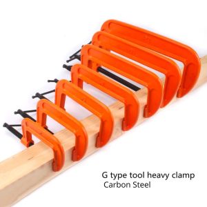Anton G Clip C Clamp 2"--10" Iron Clip Strength Clamping Carpentry Clip Fixed Clamp