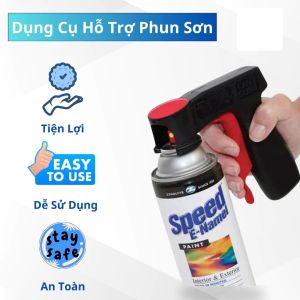 Tay Cầm Hỗ Trợ Sơn Xịt Sơn Phun Tiện Lợi