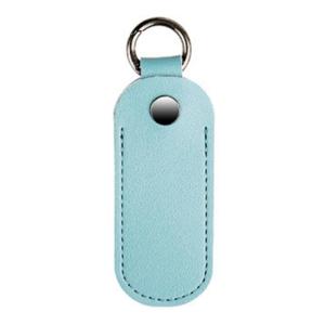 เคสแฟลชไดร์ฟหนัง PU กระเป๋าที่จัดเก็บ USB กะทัดรัดและกระเป๋าป้องกันหน่วยความจำทนทานสำหรับไดรฟ์ USB และสายเคเบิล