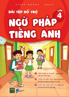 Sách - Bài tập bổ trợ ngữ pháp Tiếng Anh lớp 4