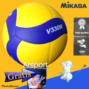 Mikasa v330w grade BOLA VOLI MIKASA V330W ORIdINAL OFFICIAL BALL PROLIGA model international support