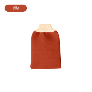 ถุงมือขัดผิว ใช้ได้ทั่วร่างกาย ถุงมือสครับผิว ถุงมืออาบน้ำ เนื้อผ้าละเอียด ไม่บาดผิว