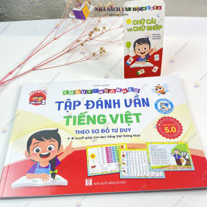 Sách - Tập Đánh Vần Tiếng Việt Phiên Bản 5.0 Kèm File Đọc Và Video Hướng Dẫn Ghép Vần Cho Bé 4-6 Tuổi