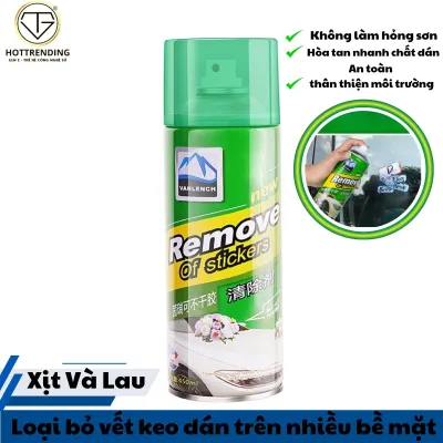 Chai Xịt Tẩy Keo Dán Trên Mọi Bề Mặt Nhanh Chóng Hiệu Quả An Toàn Dung Tích 450ml