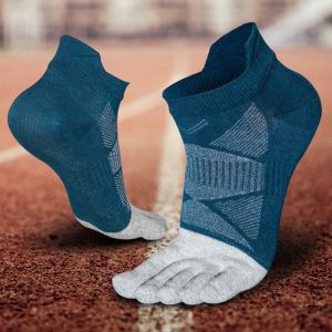 HUIHEYU Ankle Socks Absorb Sweat Football Cotton Soccer Running Winter Short Toe Socks Tube Socks Five Finger Socks Men Sport Socks