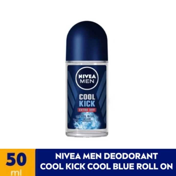 NIVEA MEN Deodorant Roll On Cool Kick Segar & perlindungan sepanjang