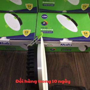 Đèn Led Âm Trần Ruby 8W KINGLED DL-8SS-T120 Lỗ Khoét D90mm Đèn Chính Hãng Bảo Hành 2 Năm