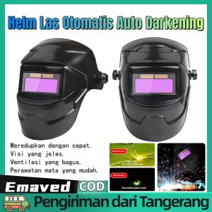 Helm Las Otomatis Auto Darkening: Perlindungan Lengkap & Fungsional