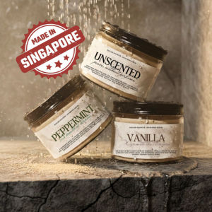 SCRUBTUB - 300g Sugar Body Scrubs - Sugar Himalayan Sea Salt with Essential Oils Christmas