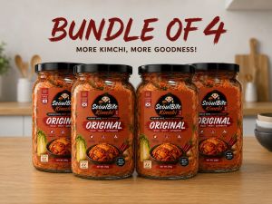 SeoulBite Premium Korean Kimchi BUNDLE OF FOUR 250g (Original) Crunchy Fermented Cabbage Pinoy Favorite Side Dish