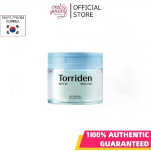 [Torriden] DIVE IN Low Molecular Hyaluronic Acid Multi Pad / Soothing Cream 100ml Pore Minimizing & Redness Relief & Exfoliating 80ea
