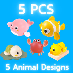 3PCS Nemo Bath Toy Cute Swimming Toys Cute Animals Baby Bathing Toy Baby Bath Toys